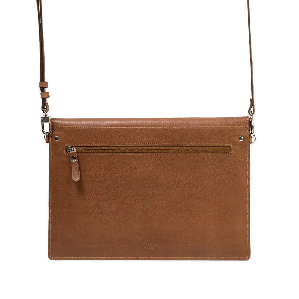 Leather Bag for MacBook with a pocket for iPad - Image 7