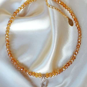 "Champagne Party" | 18K Austrian Crystals Choker