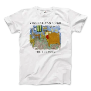 Vincent Van Gogh the Bedroom, 1889 artwork t-shirt