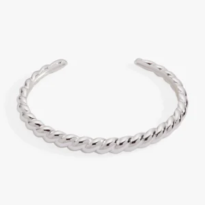 Puffy Rope Texture Cuff Bracelet