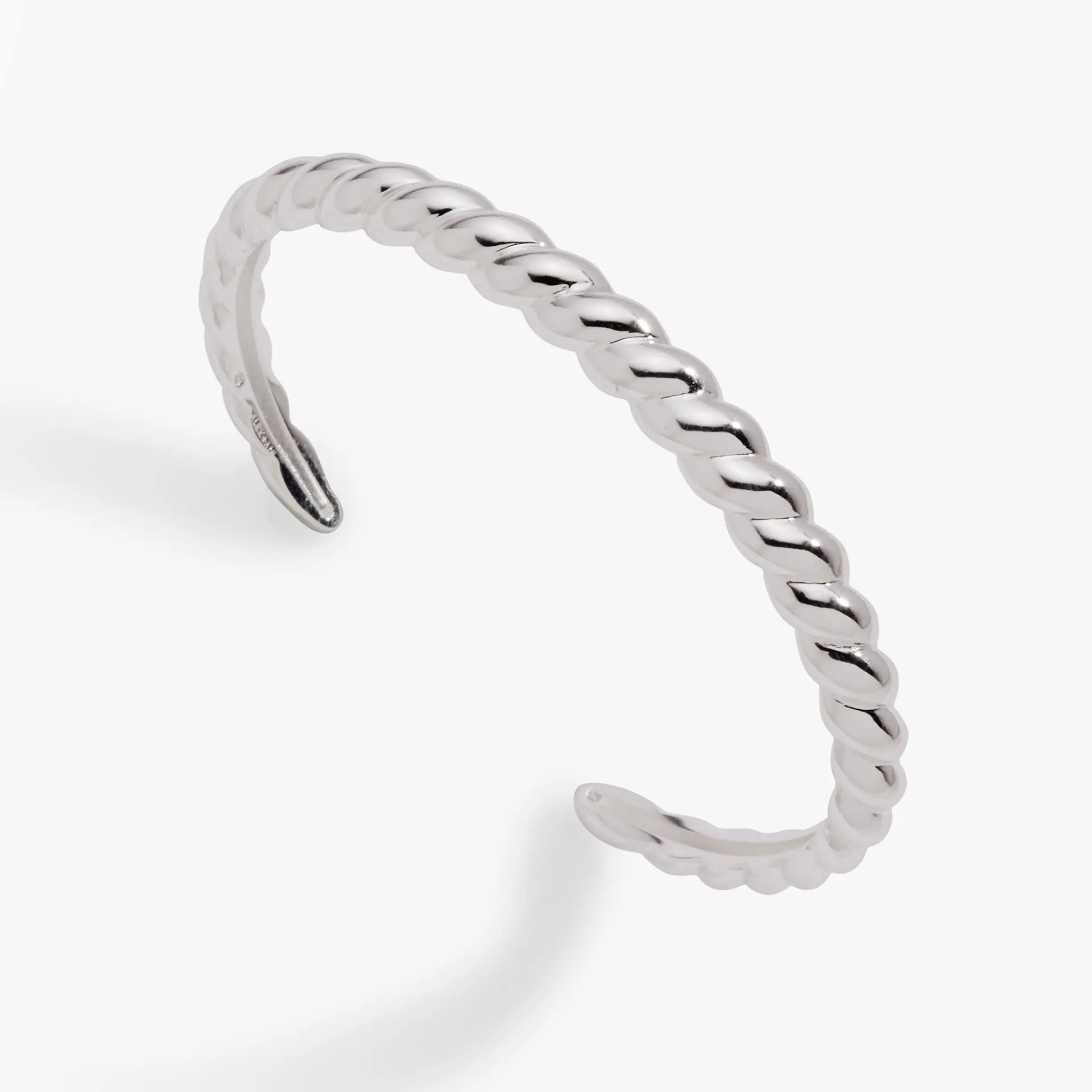 Puffy Rope Texture Cuff Bracelet - Image 2