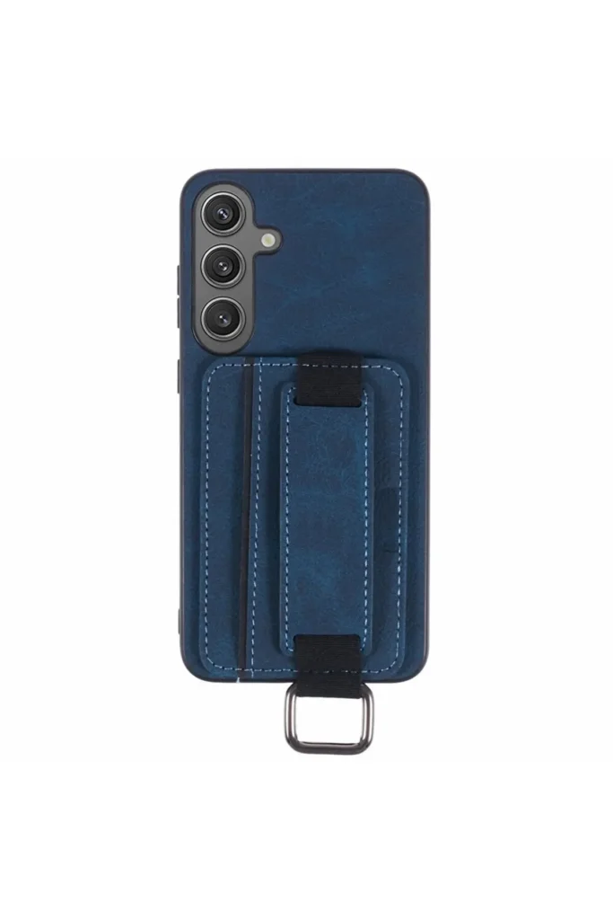 Samsung Galaxy A15 Case with Card Holder and Hand Stand, PU Leather H13 Cover