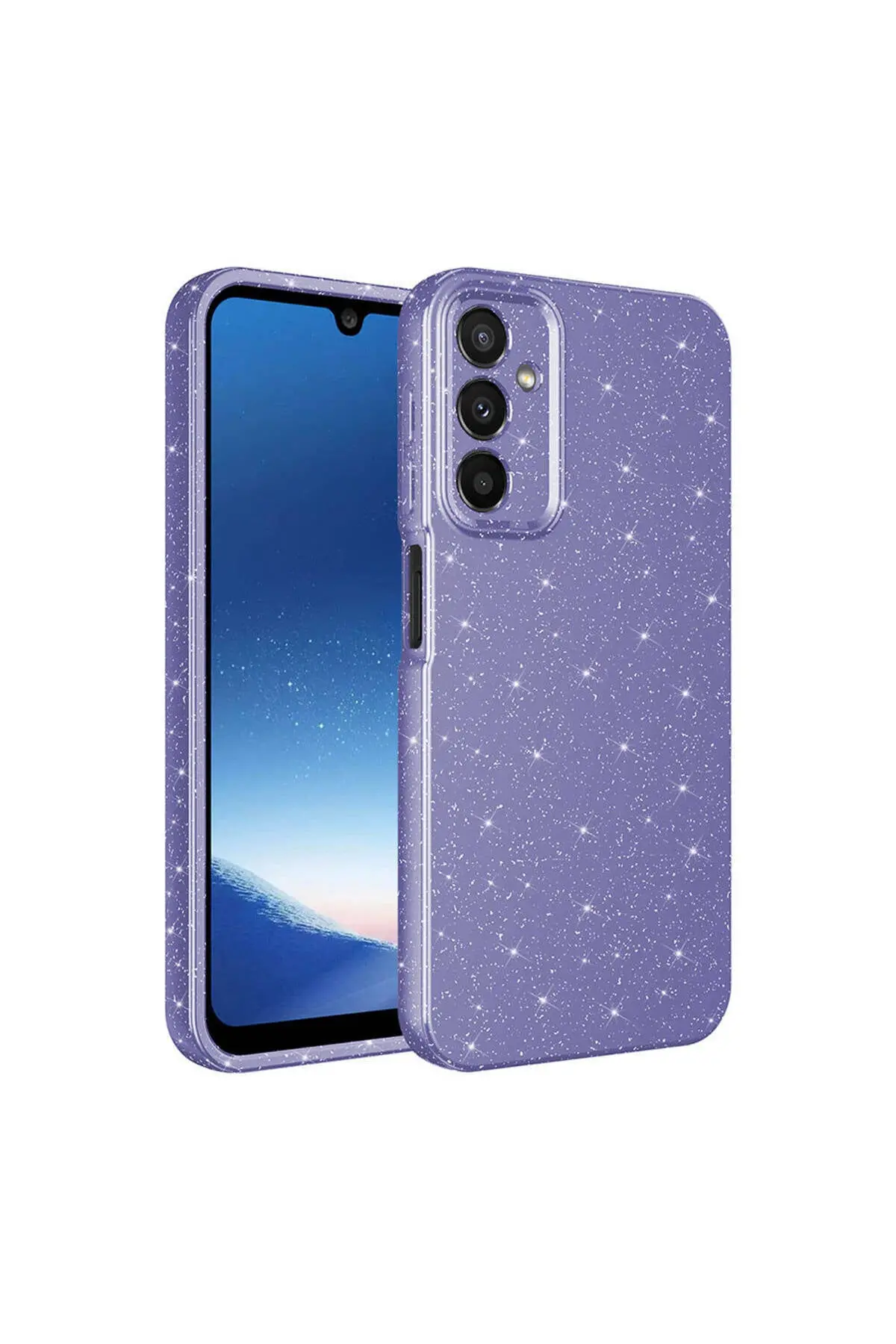 Samsung Galaxy A15 Case with Camera Protection, Glittery Cotton Cover - Image 4