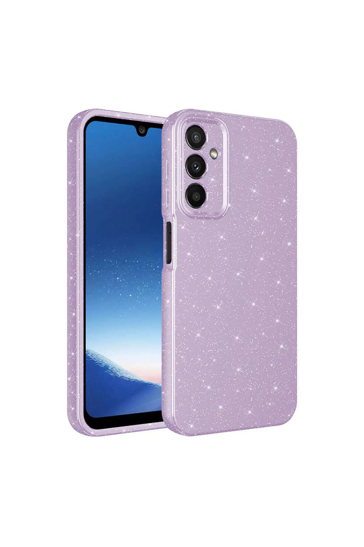 Samsung Galaxy A15 Case with Camera Protection, Glittery Cotton Cover - Image 6