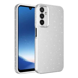 Samsung Galaxy A15 Case with Camera Protection, Glittery Cotton Cover