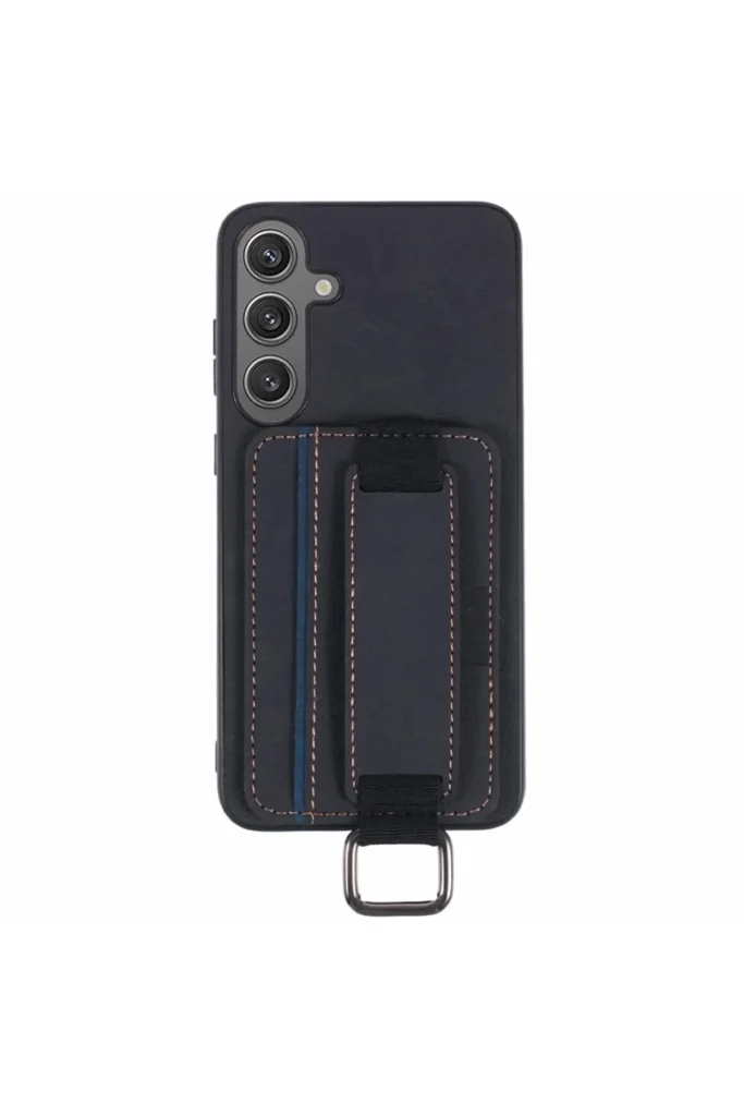 Samsung Galaxy A34 5G Case with Card Holder and Hand Stand, PU Leather H13 Cover
