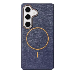 Samsung Galaxy A35 Case Riva Litchi Faux Leather Cover