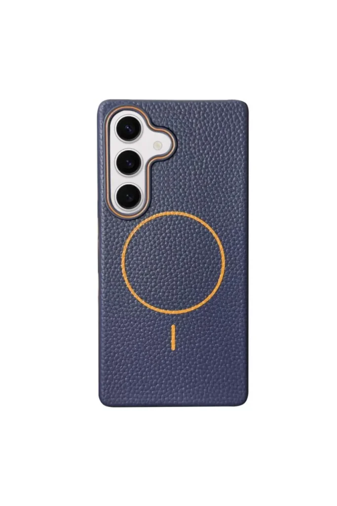 Samsung Galaxy A35 Case Riva Litchi Faux Leather Cover