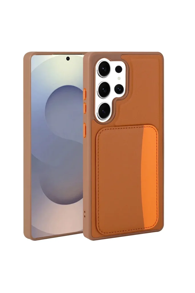 Samsung Galaxy S24 Ultra Case with Card Holder, X-Card, PU Leather Cover