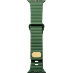Apple Watch SE 40 mm Strap Silicone Metal Buckle Adjustable KRD73 Gray