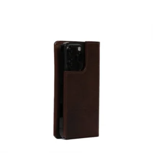 Leather Folio Case Wallet for iPhone 15 Series with MagSafe - The Minimalist 1.0