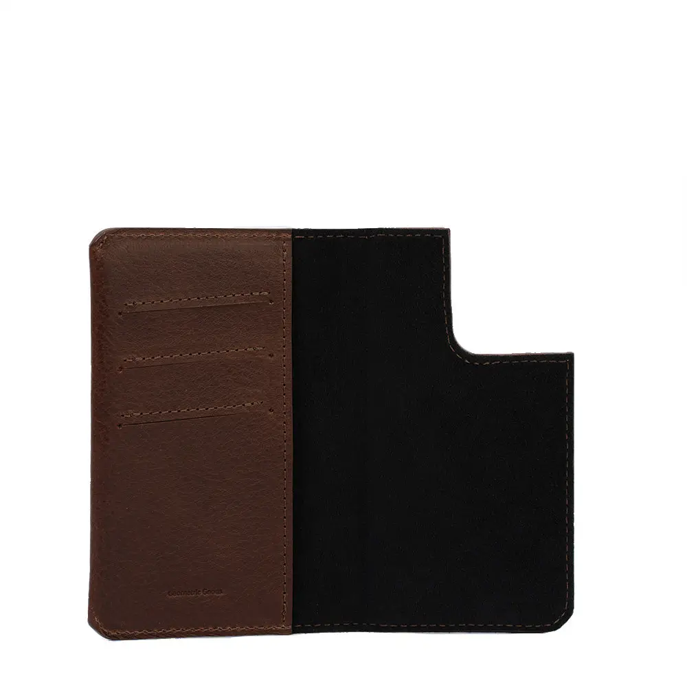 Leather Folio Case Wallet for iPhone 15 Series with MagSafe - The Minimalist 1.0 - Image 3