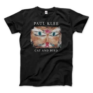 Paul Klee Cat and Bird, 1928 artwork t-shirt