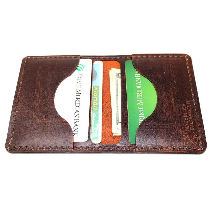 Leather Original Mens Wallet - Diving Eagle - Image 3