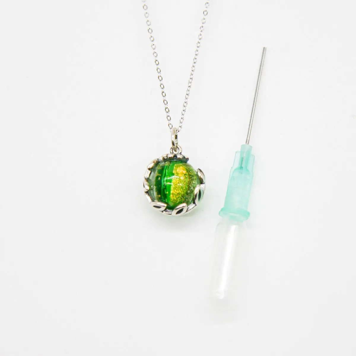 Planet Murano Aroma Necklace - Aurum Verdant | Energy & Healing | Diffuse on the go - Image 7