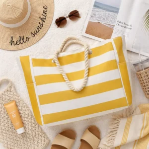 The Dana - Yellow Beach Bag