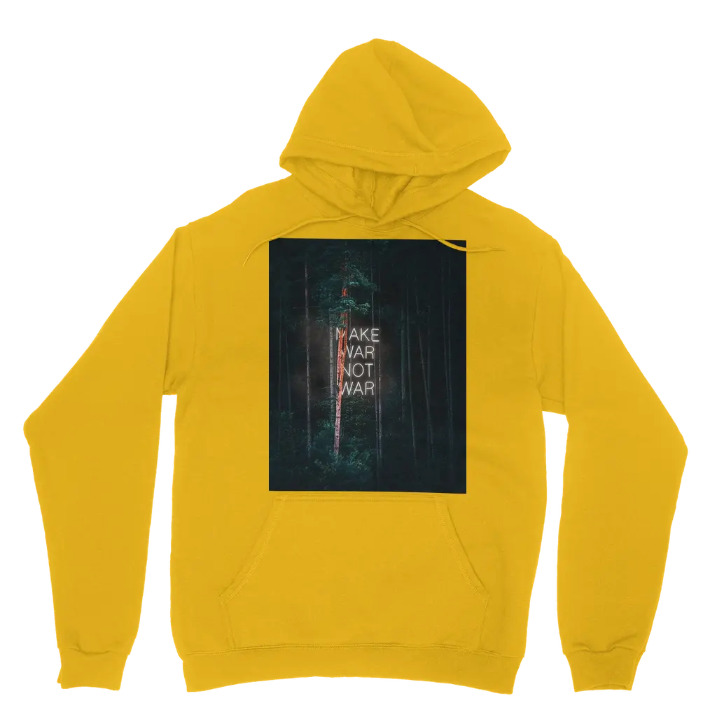 Make War not War Classic Adult Hoodie - Image 5