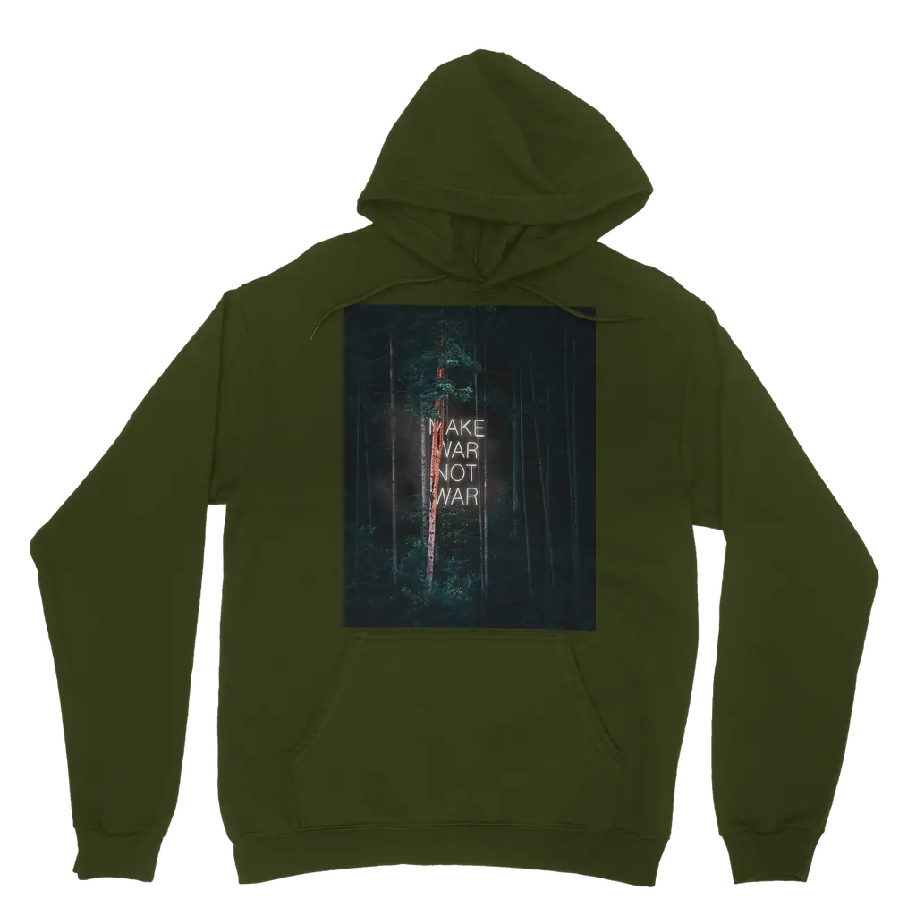 Make War not War Classic Adult Hoodie - Image 10
