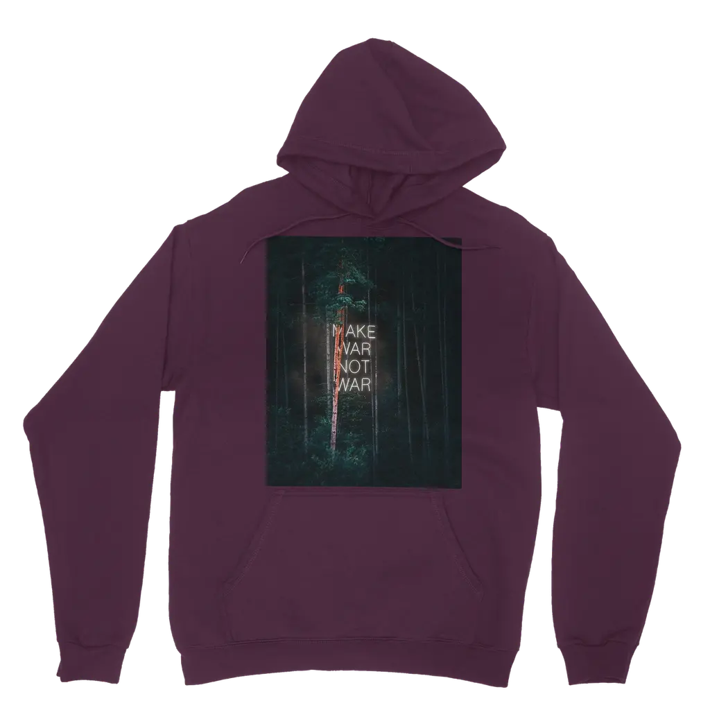 Make War not War Classic Adult Hoodie - Image 11