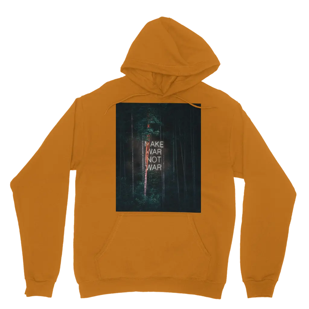 Make War not War Classic Adult Hoodie - Image 12